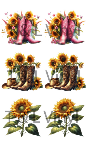 898 Country Ceramic Square Coasters Sublimation Print