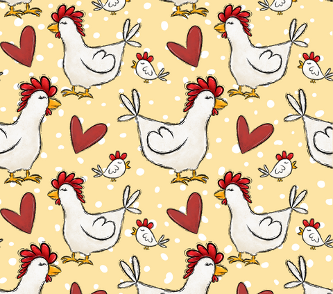 Chicken Love 20 oz Sublimation wrap (264)