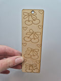 Wooden Bookmarks (Tassels picked at Random)
