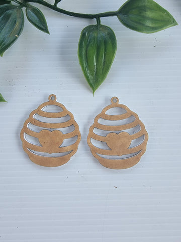 Acrylic Earrings Hive