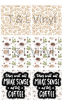 911 Coffee Ceramic square coasters Sublimation Print