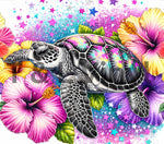 Hawaii Turtle 20 oz Sublimation wrap (331)