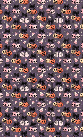 925 Skull Candy Halloween Full Sublimation prints