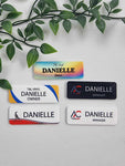 Professional Acrylic Name Badges - Add your work business logo