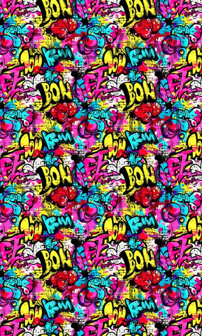 976 Writing full  Sublimation Print