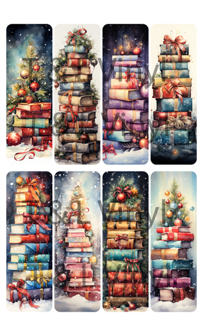 989 Xmas Bookmarks Sublimation Print