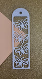 Small Butterflies Acrylic Bookmark  with tassel