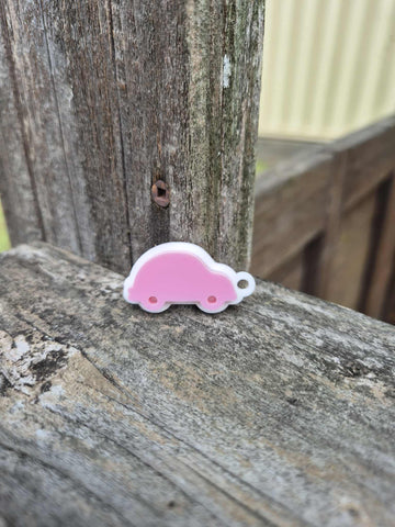 Mini Acrylic Car Charm