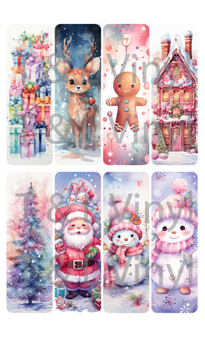 348 Christmas Bookmarks  Sublimation Prints