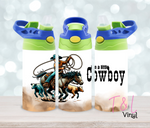 36 Im a little cowboy  12oz Sublimation Tumbler Print