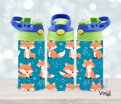 12 Foxes 12oz Sublimation Tumbler Print