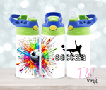 25 Soccer  12oz Sublimation Tumbler Print