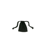Black Calico Bags - 10cm x 12cm with Drawstrings