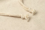 Blank Santa Sacks Natural Calico - 50cm x 70cm with Drawstrings