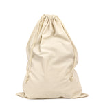 Blank Santa Sacks Natural Calico - 50cm x 70cm with Drawstrings