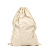 Blank Santa Sacks Natural Calico - 50cm x 70cm with Drawstrings