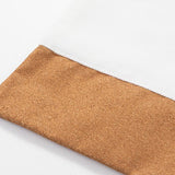 Canvas Cosmetic Bag/Pencil Case Pouch for Dye Sublimation -  Stitching Cork