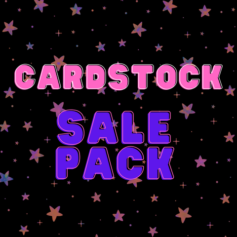 Cardstock SALE Pack