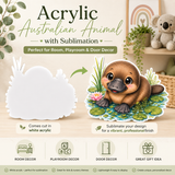 Acrylic Australian Animal Blanks – Perfect for Sublimation