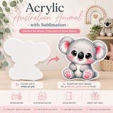 Acrylic Australian Animal Blanks – Perfect for Sublimation