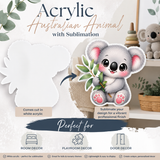 Acrylic Australian Animal Blanks – Perfect for Sublimation