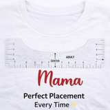 T-SHIRT ALIGNMENT RULER