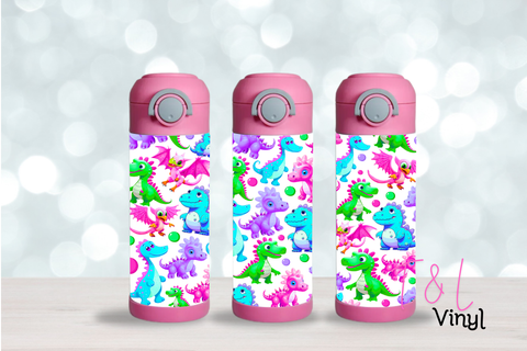 14 Baby Dinos 12oz Sublimation Tumbler Print