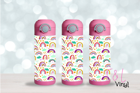 33 Rainbows 12oz Sublimation Tumbler Print