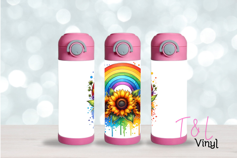 4 Rainbow 120oz Sublimation Tumbler Print