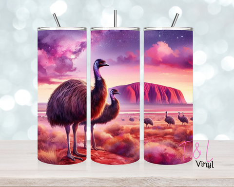 1563  Emu 20oz Sublimation wrap