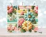 boho floral 20 oz Sublimation wrap (436)