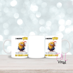 91  I whisper - 11oz mug