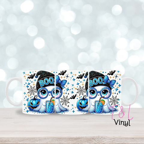 113 Blue Boo - 11oz mug