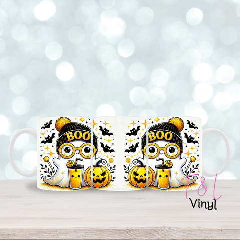 108 Yellow Boo - 11oz mug