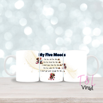 160 Five Moods - 11oz mug