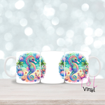 179 mandala seahorse  - 11oz mug