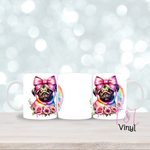 183 Pug 1   - 11oz mug