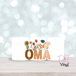 241 Floral Oma - 11oz mug