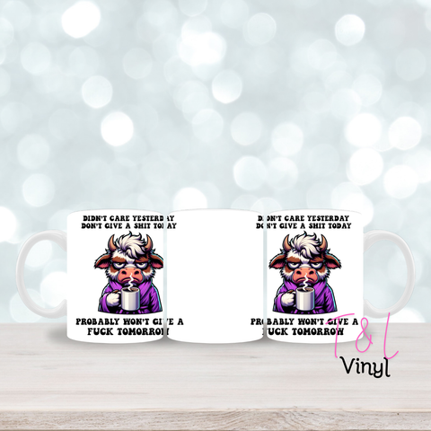275 I dont care - 11oz mug