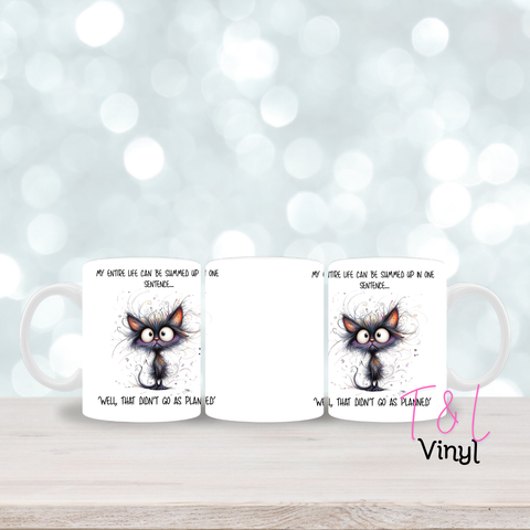 296 Not to plan - 11oz mug