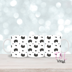 299 Black Cat  11oz mug