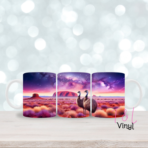 460 Emu 11oz mug