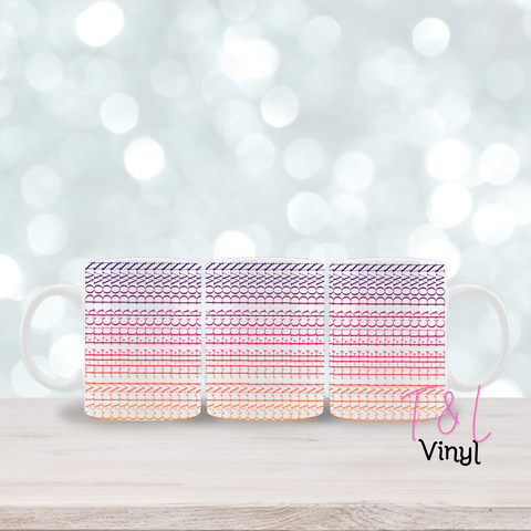 473 Calm down Hidden Message 11oz mug