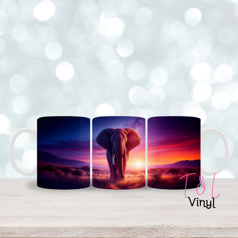 478 Elephant  11oz mug