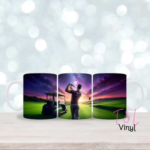 481 Golf 11oz mug