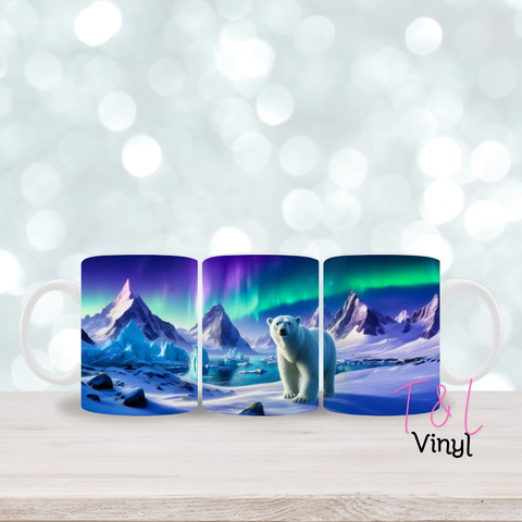 490 Polar Bear 11oz mug