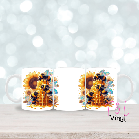 329 Bees 11oz mug