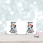 340 BBQ Dad 11oz mug
