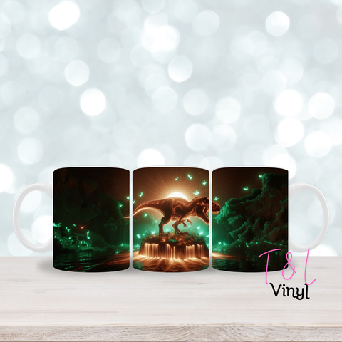 353 Dinosaur 4 11oz mug