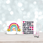 41 -Teacher Inspire  - 11oz mug